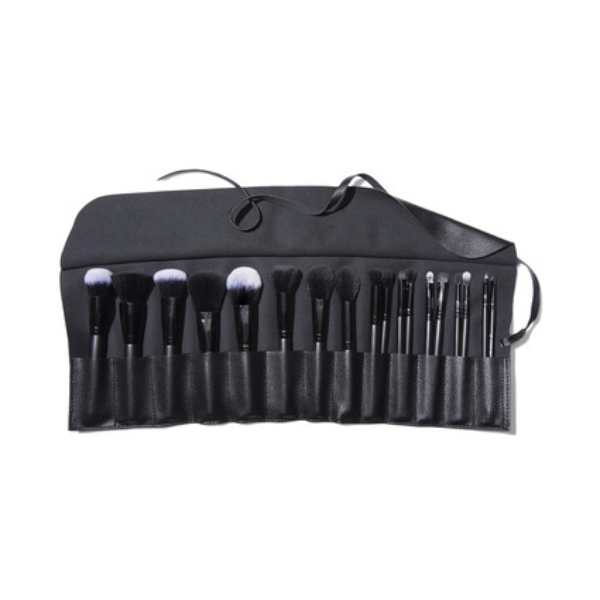 19 Piece Makeup Brush Set & Roll